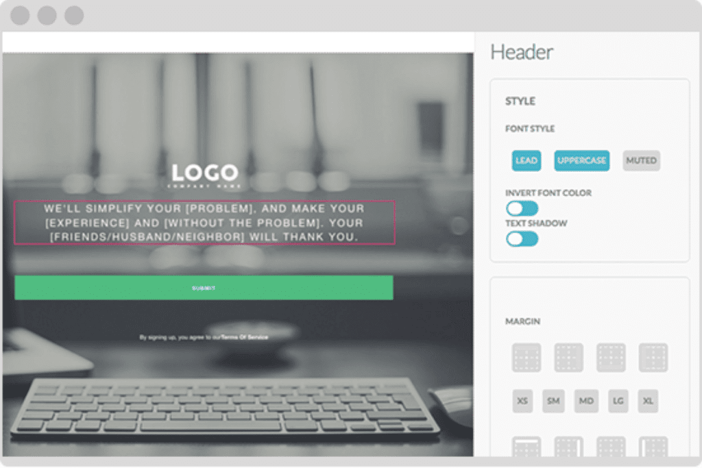 Create Landing Pages Create Landing Pages