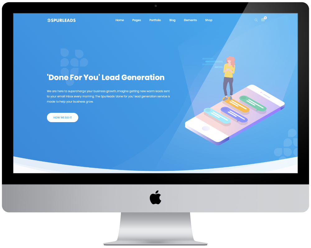 New Website Build and Design for Spurleads New Website Build and Design for Spurleads