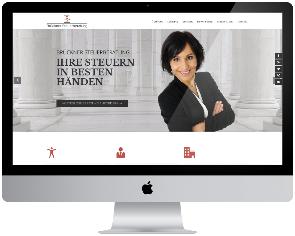 Wordpress Web Development Brueckner Steuerberatung Wordpress Web Development Brueckner Steuerberatung